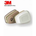 Organik, İnorganik Asit ve Amonyak Gaz / Buhar Filtresi 3M 6099 ABEK2 P3